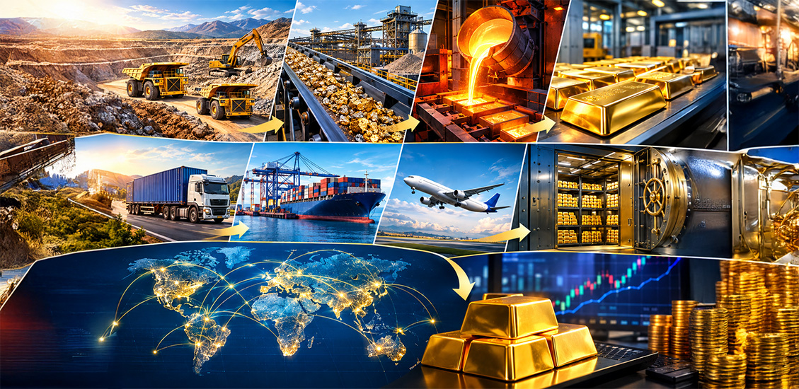 Gold Supply Chain: How Gold Reaches Global Markets